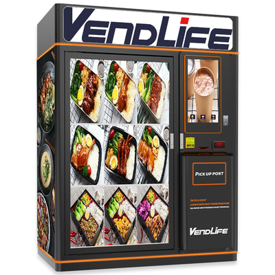 Breakfast Rice Locker Box Automatic Vending Machine Energy Saving