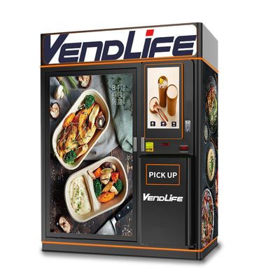 Breakfast Rice Locker Box Automatic Vending Machine Energy Saving