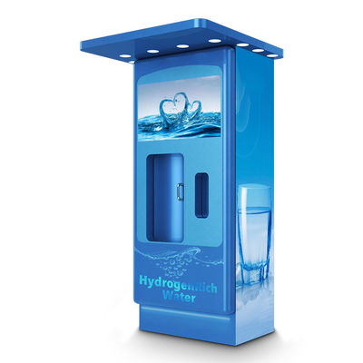 Commercial Glacier Drinking Water Vending Machine With 19inches Screen